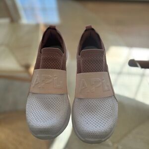 APL Women's Sneakers - Blush and White